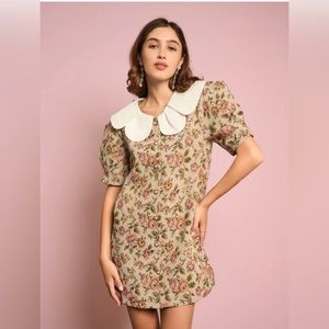 Sister Jane sunstone tapestry dress size small. Worn once for pictures.